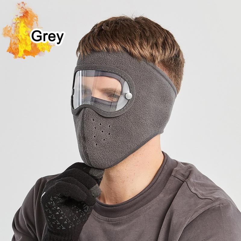 Cycling Full Face Mask Windproof Anti-fog Cycling Goggles Hood Mask Winter Cap Ski Breathable Masks Balaclava Motorcycle Mask