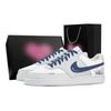 Court Vision Starry Sea Heart Box Low Top Skateboard Shoes Men's White Blue HM9862-002(Team773--)