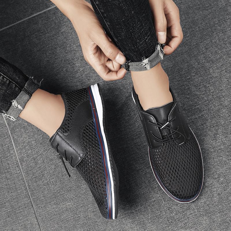 Fashion Hollow Out Fashion Mens Sneakers Breathable Men's Shoes Men Casual Summer Shoes 2024 Lightweight  Male Comfortable Driving Shoe