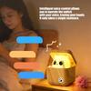 Intelligent Night Light with Shy Cats Design and Adjustable Brightness Eye Caring Bedside Lamp Suitable for Kids Room