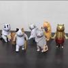 Cat Traditional Chinese Medicine Acupuncture Martial Arts Hall Blind Box Healing Emotional Mini Action Figure Birthday Gifts