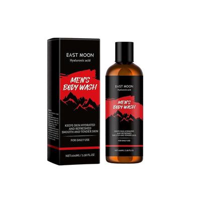 East Moon Men's Moisturizing Body Wash Moisturizes And Cleanses The Body Leaving The Skin Fresh Fragrant And Non-Sticky Less