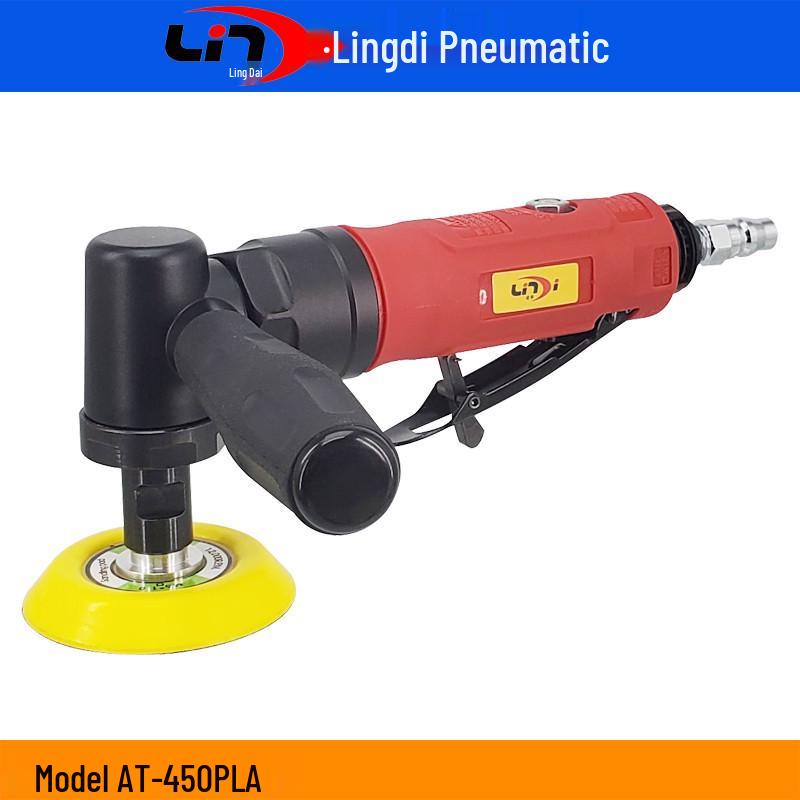 Taiwan Lingdi AT-450PLA 3-Inch Pneumatic Polisher for Paint, Waxing, and Mirror-Finish Repairs