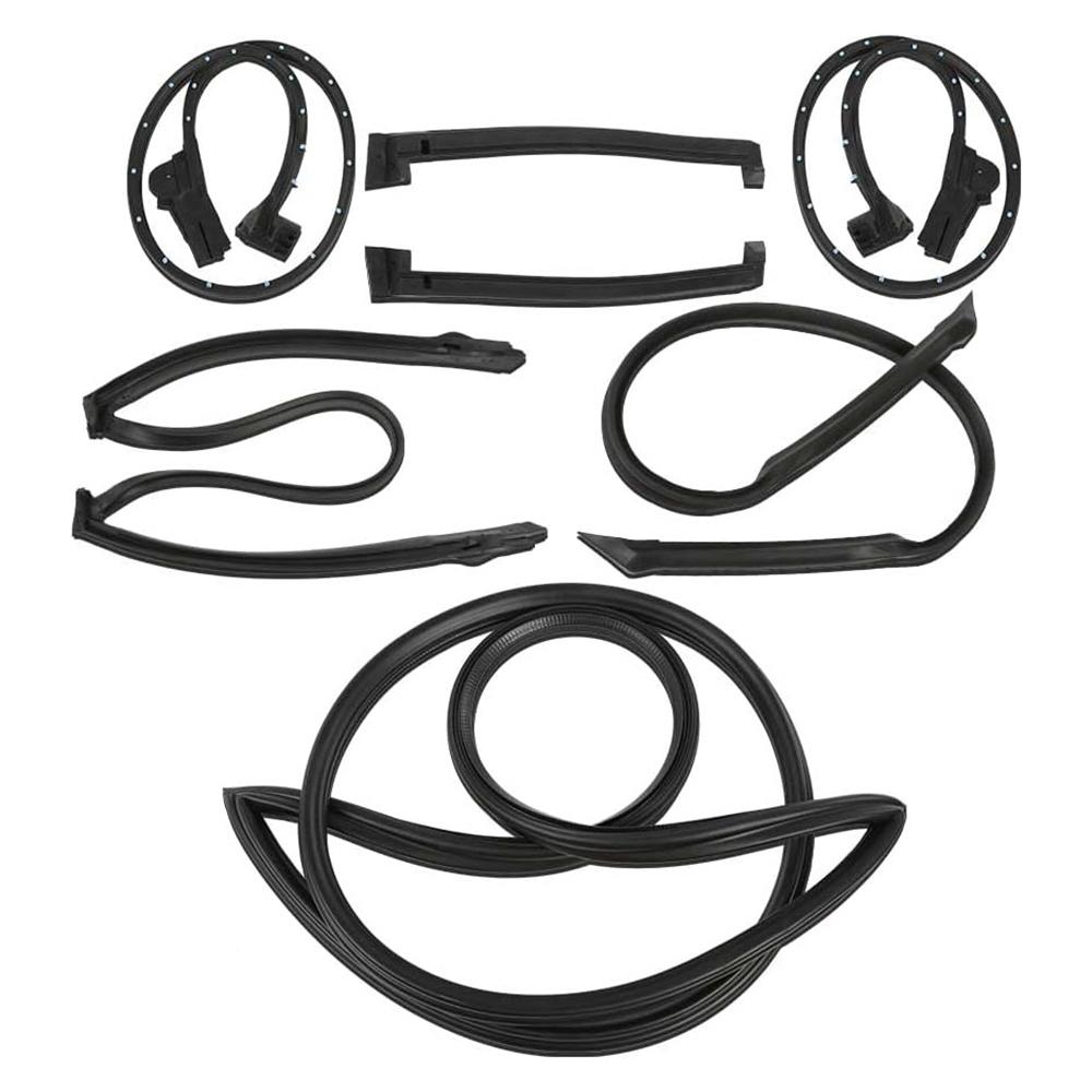 

Новый уплотнитель погоды Полный комплект уплотнителей Подходит для Corvette C4 Купе 5.7L 1984-1989