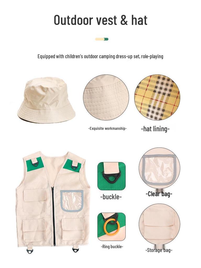 Science Experiment Kit: Insect Observation Box with Magnifying Glass & Animal Catcher