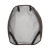 X AUTOHAUX Car Bottom Seat Pad Cover Coffee Color Faux Leather Rhombus Semi Enclosed Stereo Car SUV Truck 1 Pc
