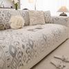European Half-Pile Velvet Sofa Cushion | Winter Plush Non-Slip Seat Cover Protector