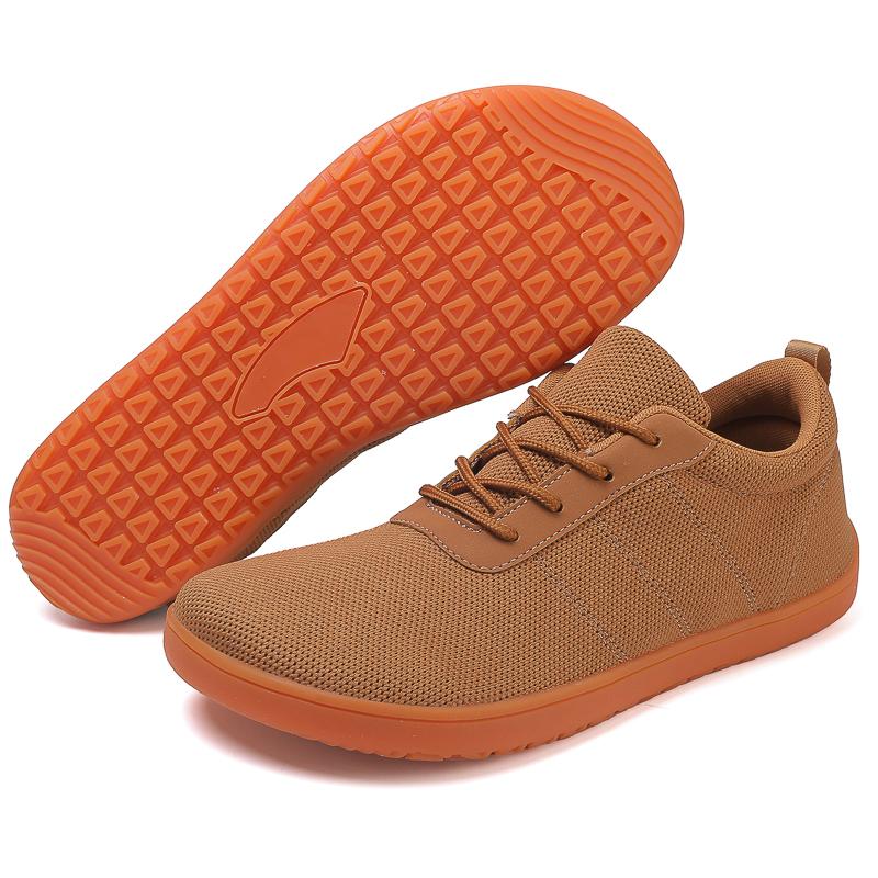 Wide Toe Casual Sports Shoes Breathable Mesh Gym Training Sneakers Light Elastic Fitness Flats Leisure Walking Shoes