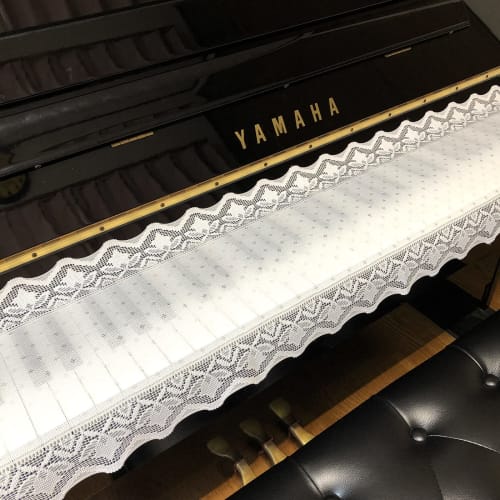 Piano Cover, Upright, Top Cover, Key Cover, for Digital Pianos, Water-Repellent, Stain-Resistant, Dust-Resistant, Lace, Elegant, Nordic, Stylish, Simp
