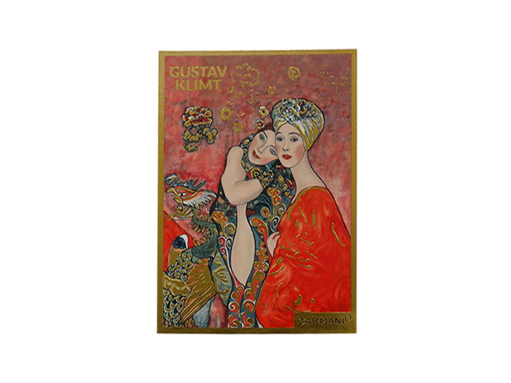 Set of 12 Postcards Postcards Gustav Klimt Friends Gift 12
