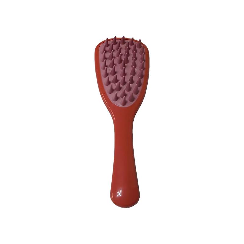 Long-Handled Silicone Scalp Massage Comb for Men & Women - Itch Relief & Deep Clean Shampoo Brush