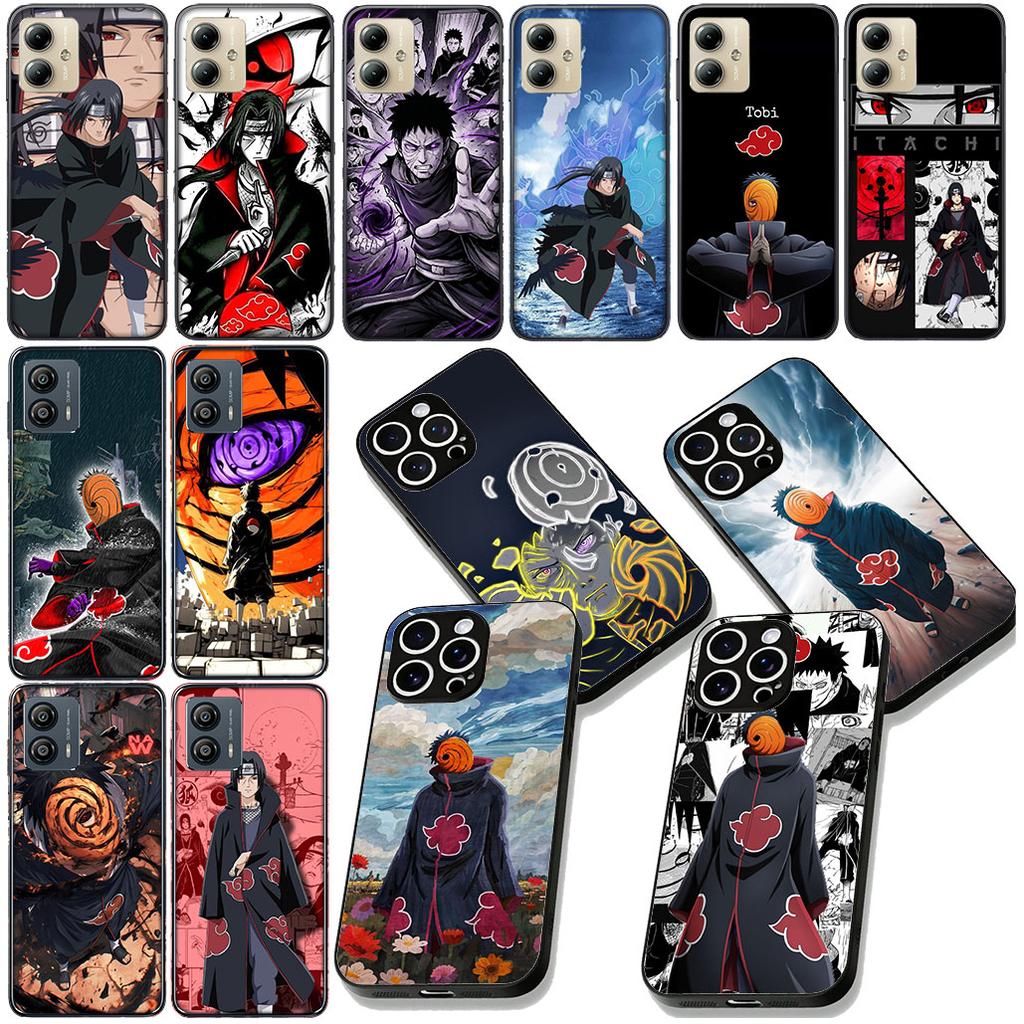 Obito Narutos Itachi Uchiha Tobi Cover for Samsung Galaxy A06 A05 A14 A50 A51 A52 A12 A13 A23 A70 A07 A25 A26 A72 A56 Phone Case