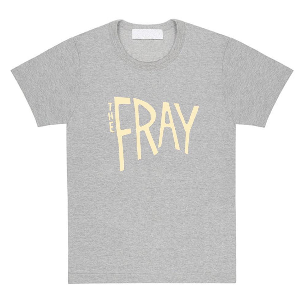 THE FRAY Pásmové Grafické Tričko s Krátkým Rukávem Bavlna Volné Pánské Tričko Unisex Streetwear Těžká Mentální Ležérní Pánské/Dámské Oblečení Tričko