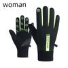 Cold Resistance Winter Gloves Thermal Fleece Ski Gloves Convenient Driving Mittens  for Woman Man