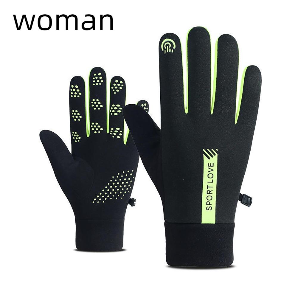 Cold Resistance Winter Gloves Thermal Fleece Ski Gloves Convenient Driving Mittens  for Woman Man