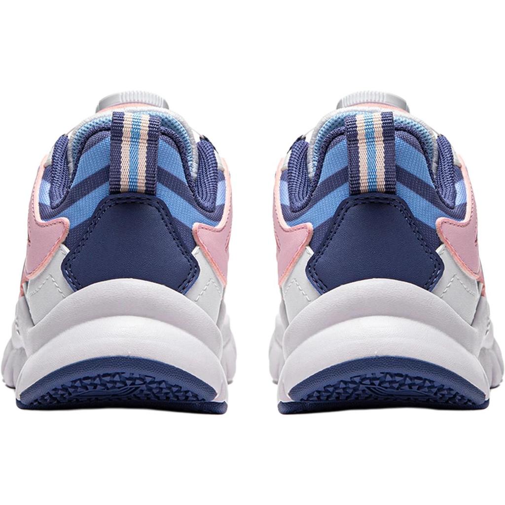 Li Ning Kids Sports Lifestyle Cloud Fashion Comfortable Versatile Casual Shoes Kids Casual Shoes Standard-White Starry-Blue YKNU090-32