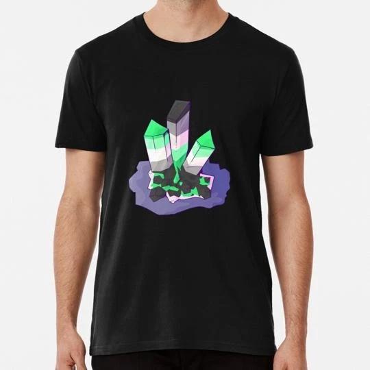 Aromantic Pride Geode Size S to 5XL Made in the USA T-shirt 3XL