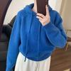 Retro Hooded Knitted Sweater Women's Autumn and Winter New Loose Lazy Wind Outside Casual Pullover Bottoming Shirt Top