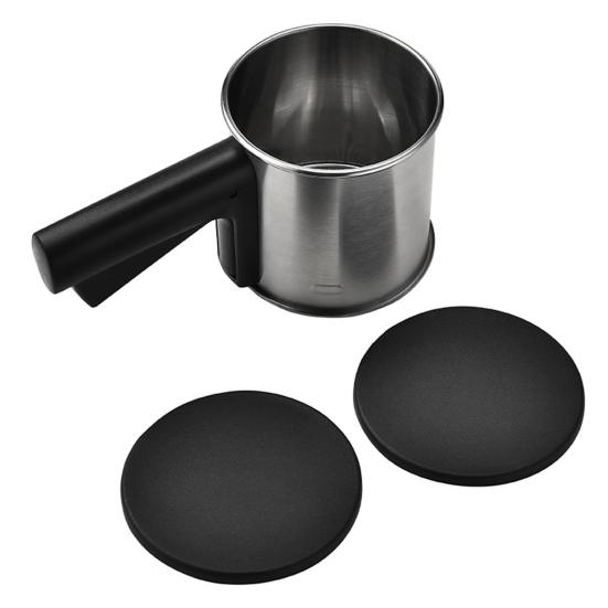 Sită de Făină Instrument de Copt Filtru cu Ochiuri Fine Portabil Sitar Semi-Automat pentru Praf pentru Copt Bucătărie Patiserie