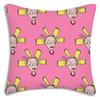 Anime Funny R-Rugrats Pillow Covers Cartoon Sofa Decorative Home Double-Sided Printing Short Plush Cute Cushion Cover