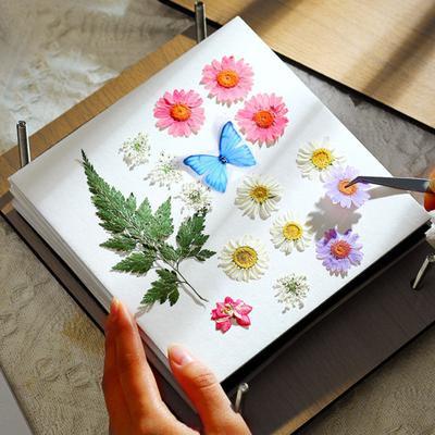 Kit de prensagem de flores Yousheng para relevo, kit de coleta e prensagem de flores fácil de usar, artesanato faça você mesmo para preservar flores instantaneamente