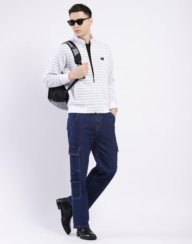 Monte Carlo Men's Mock Neck Full Sleeve Sweatshirt