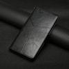 HT01 For Honor Magic5 Lite 5G/X9a 5G Phone Leather Case Imprinted Y-shaped Line Stand Phone Wallet Cover