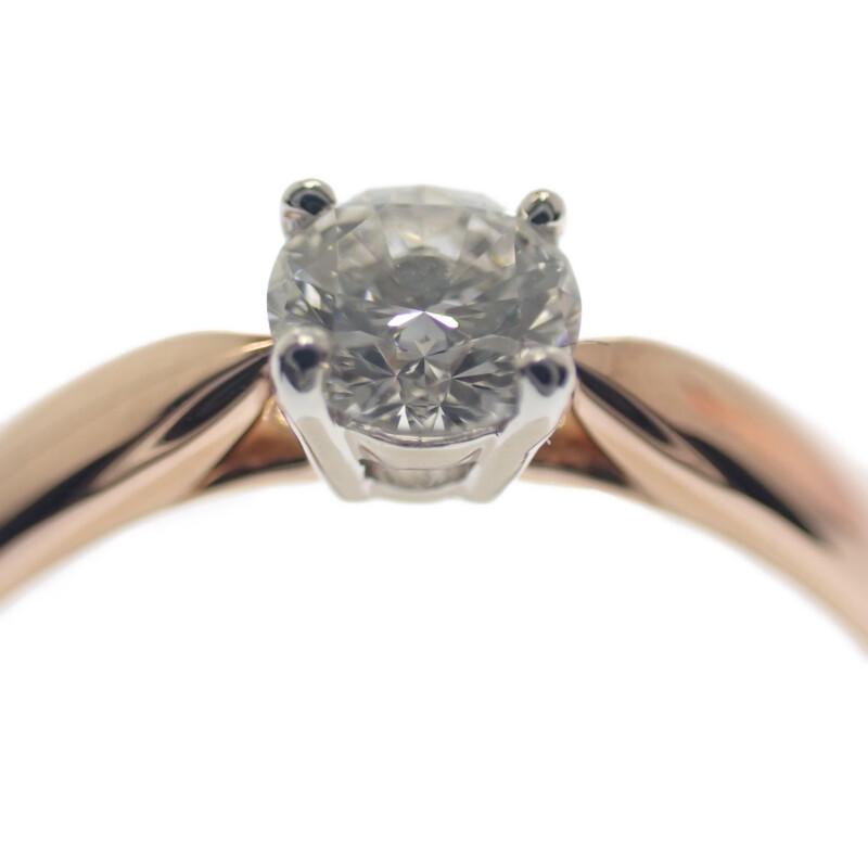 TIFFANY&Co.  #10.5(JP Size) Ring K18 Pink Gold/Pt950Platinum Women