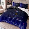 Coldplay 3Pcs Bedding Set Duvet Cover With Two Pillowcases For Bedroom Home Decoration