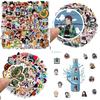 50-piece Unique Japanese Anime "demon Slayer" Graffiti Stickers For Personalizing Luggage Skateboards And Notebooks Durable Stickers
