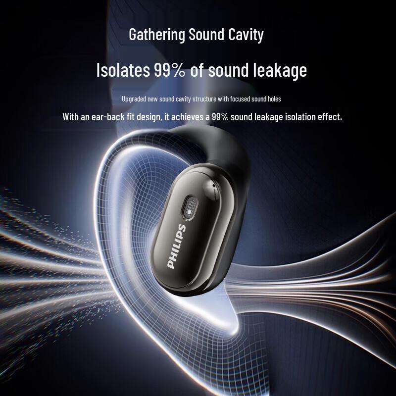 Philips TAT3759 True Wireless Ear-hook Bluetooth Headphones