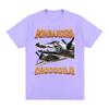 Bombardiro Crocodilo Crocodile Plane Bomber Funny Humor T-shirt Men's Women Casual Cotton Short Sleeve T Shirts Comfort T-shirts