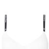 Calvin Klein Modern Attraction 1996 Logo Print Wireless Triangle Cup Lingerie Set Women Lingerie White QF7218-100+QF7222-110