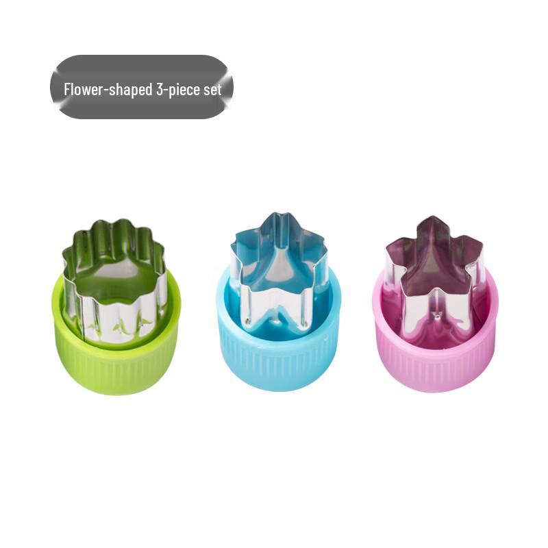 Fruit and Vegetable Cutter & Embossing Mold Set