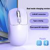 Silent Laptop Wireless Mouse Dual-Mode Ergonomic Mouse 2.4G Cordless Mouse  Tablet
