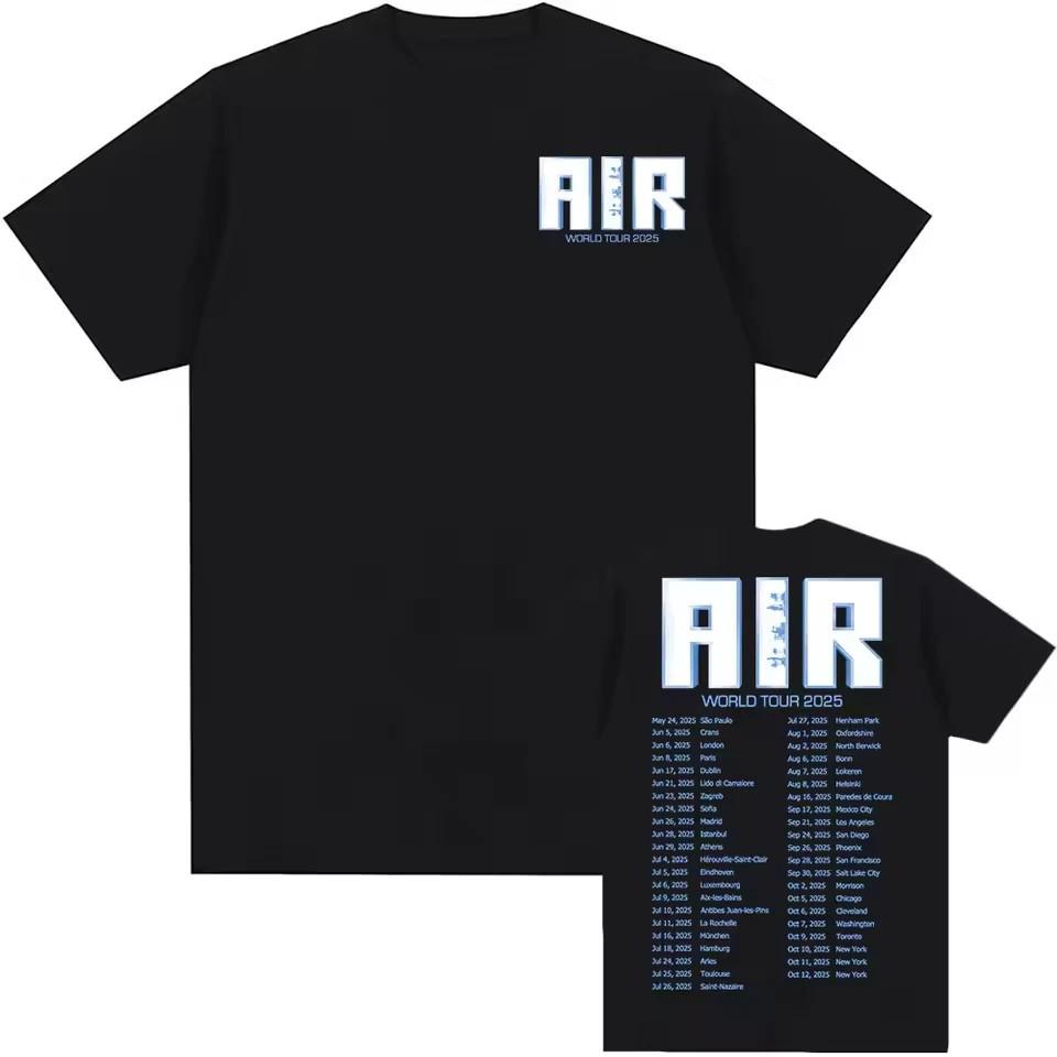 Air MOON SAFARI World Tour 2025 Double Sided T Shirt Full Size S-3XL Unisex T-Shirt XXL