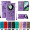 Honor X9B X8B X7B Case Flip Leather Wallet Butterfly Folding Leather Cases For Honor Magic 6 Lite Card Stand Phone Book Cover