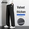 Jeep Spirit Men's Winter Plush Straight-Leg Casual Pants