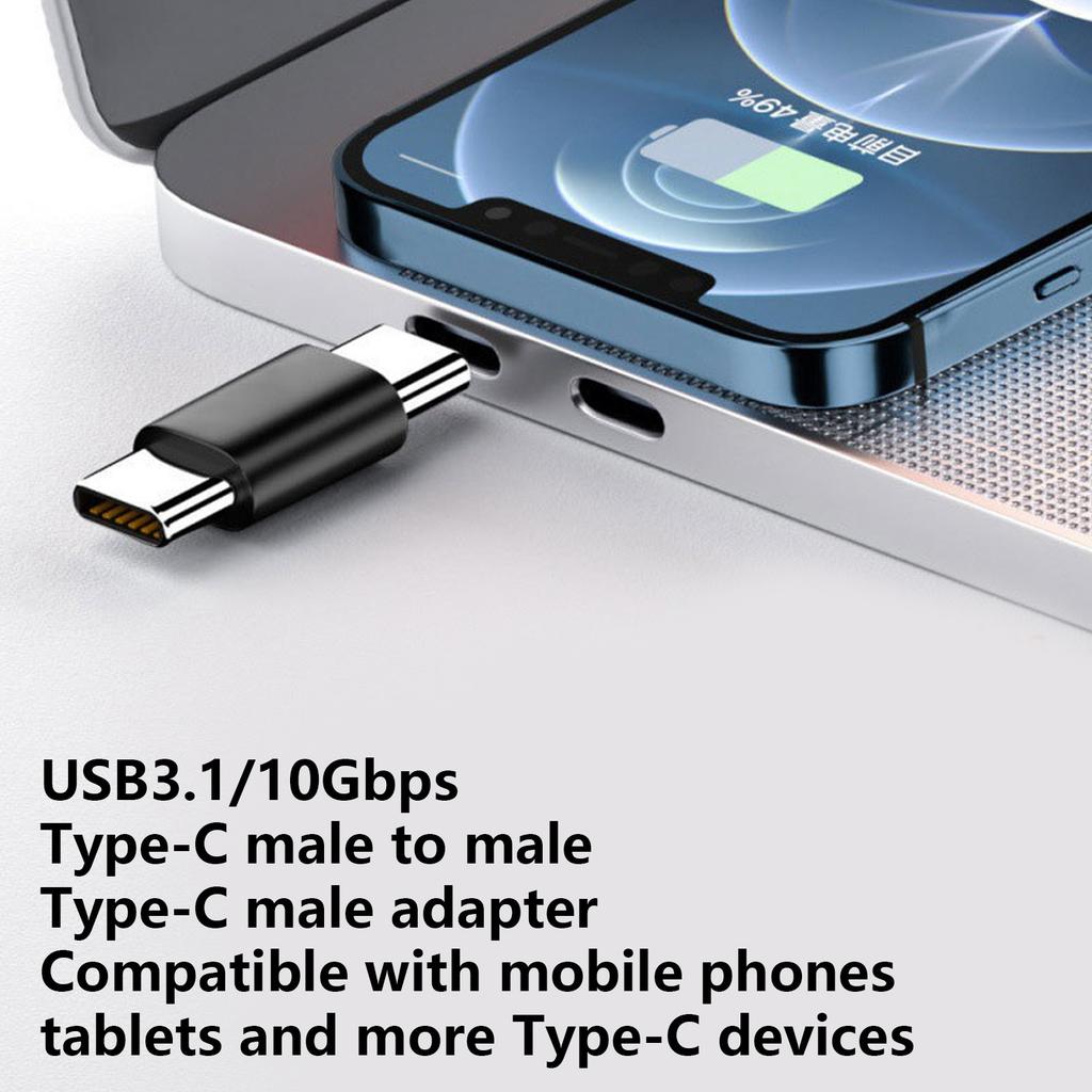 USB C Extension Adapter USB Female To Male Connectors USB Type C Extension Adapter for Keyboard Mouse Printer Connection