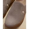 Vainer Women Comfort Shoes Leather Punching 327d Beige