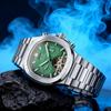 Forsining 481 Militärmann Tourbillon Zeiger Uhr Woche Datum Automatische Mechanische Uhren Edelstahl Uhr Relogio Masculino