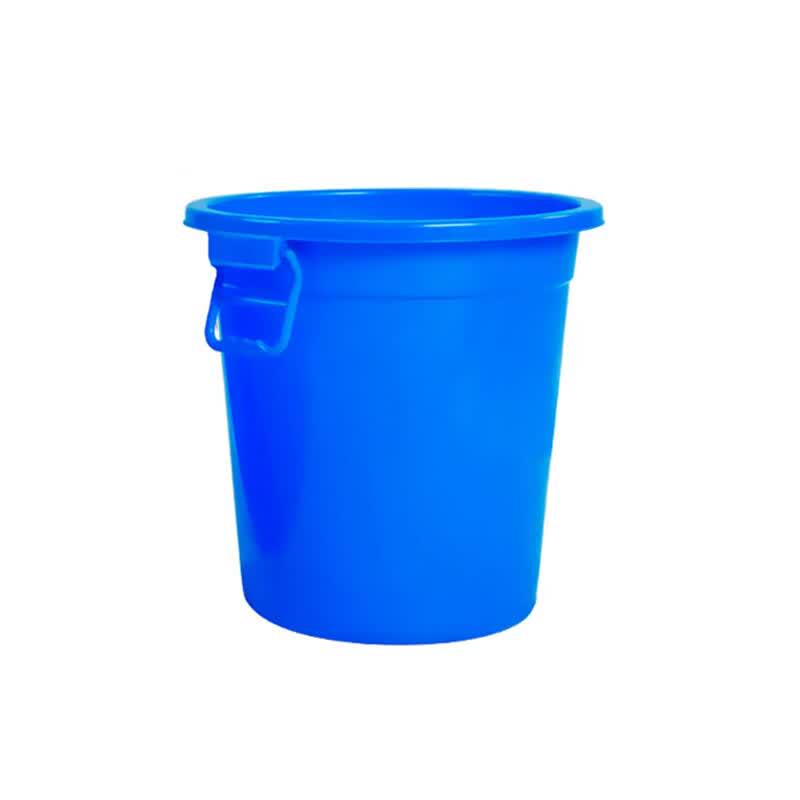 Yuanzu Blue Plastic Storage Barrel