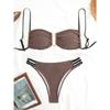 Bikini Swimsuit Sexy Comfortable 3 Piece Women's Swimwear Two Piece Set CLE