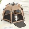 Pet Outdoor Tent Household Cat and Dog Camping Tent Bold and Thick Durable Scratch-resistant Medium and Small Dog Nest Cage