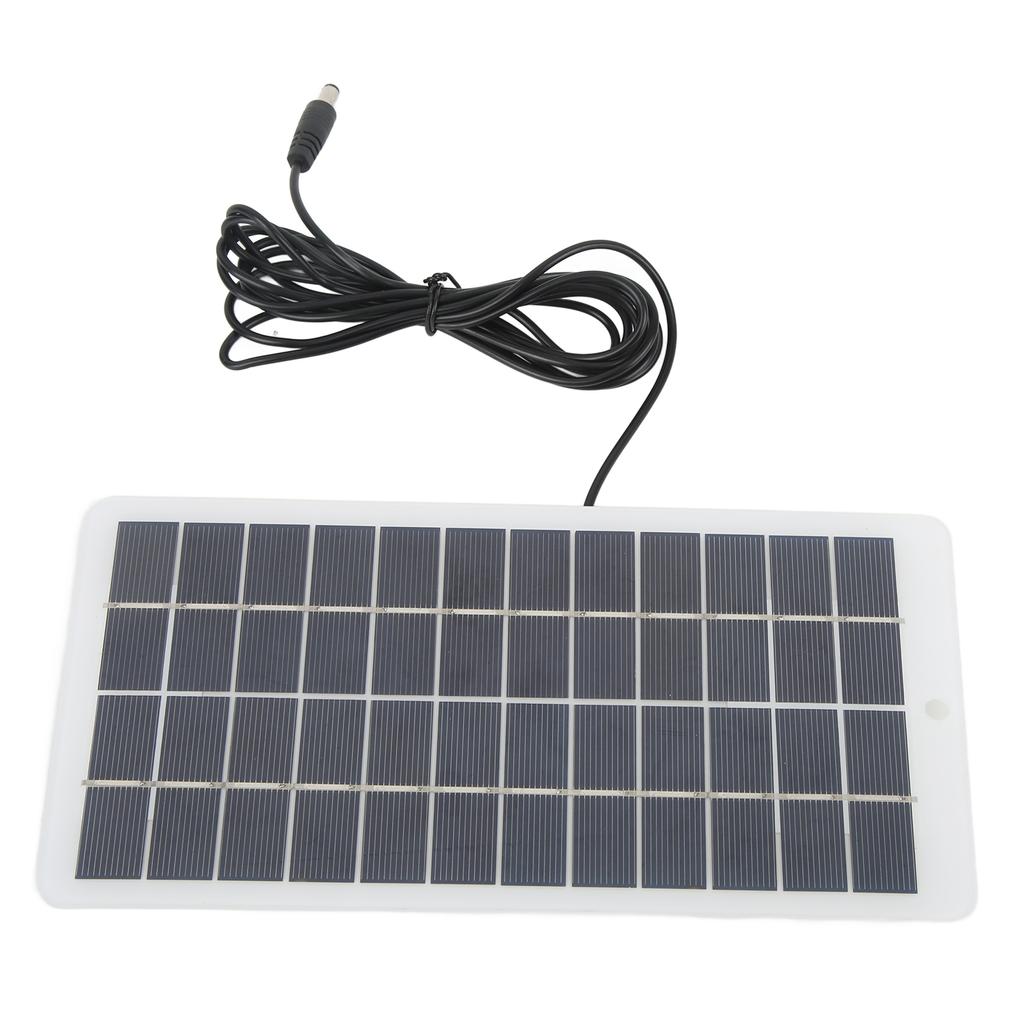Solar Panel Portable High Efficiency Weather Resistant Solar Charger Cell with DC Interface for