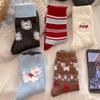 Wool Socks - Autumn/Winter Ideas - Sarafell Island Cartoon Butterfly Socks - Children's Thick and Warm Pile-up Socks