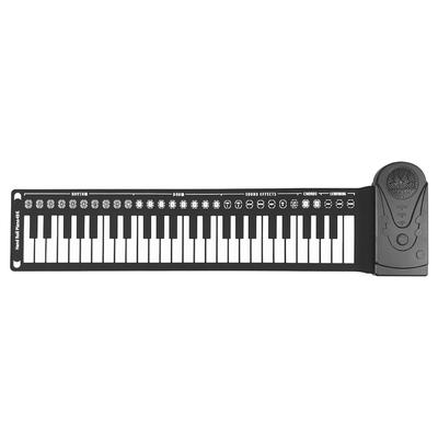 49 Toetsen Roll Up Piano Opvouwbare Draagbare Hand Roll Piano met Ingebouwde Luidspreker voor Kinderen/Volwassenen/Beginners