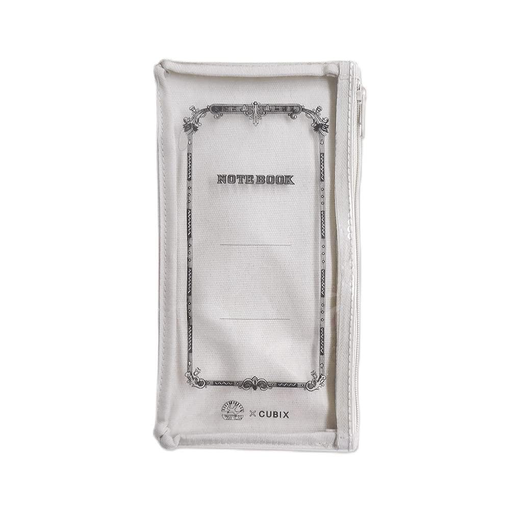 

M Plan Tsubame Note Pen Clear Case, Face, Gray, 010135-14 серый