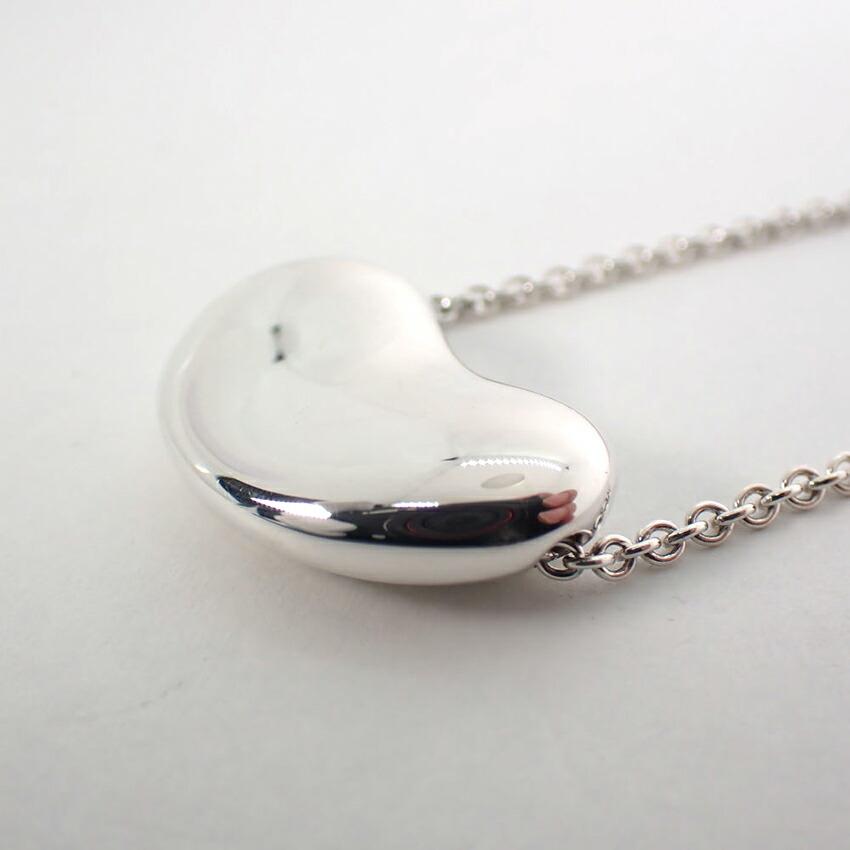 [Used] TIFFANY/Tiffany 925 Bean Pendant/necklace/g460-59