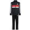 Childrens/Kids Tiberio 3 Stripes Polyester Tracksuit Set